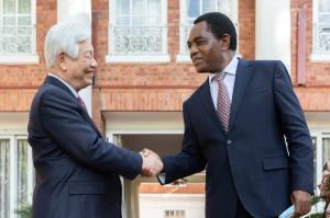 박옥수 목사, 잠비아 대통령과 ‘마인드교육’ 도입 협의